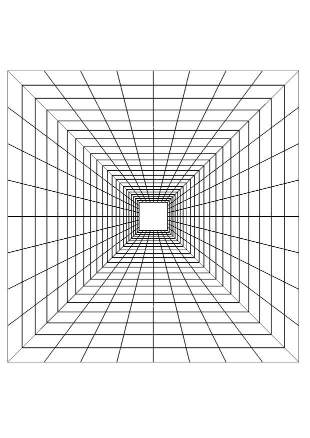 profundidade Página para colorir profundidade