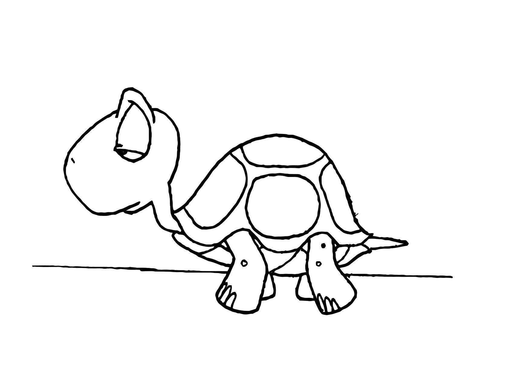 Página para colorir 017b. lenta