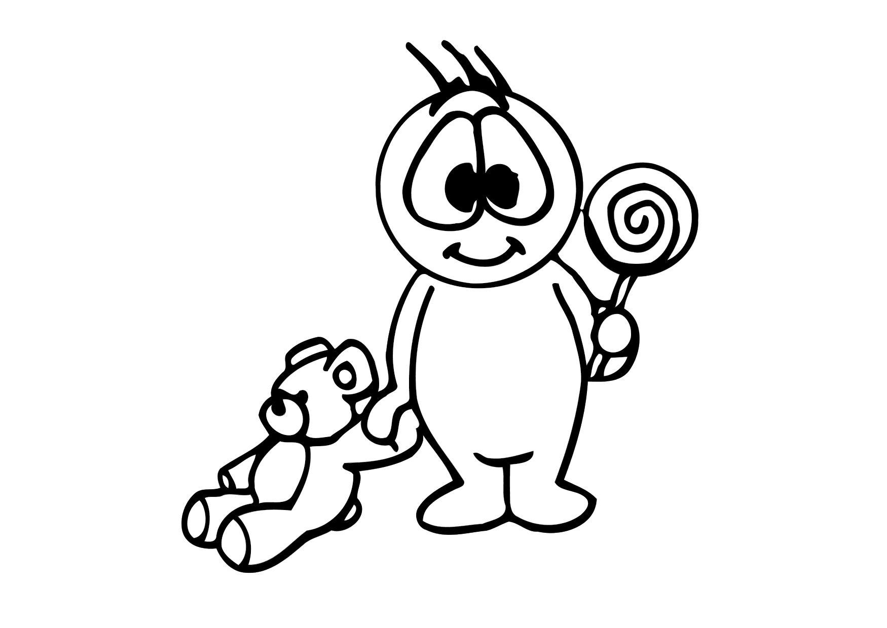 Página para colorir 06b. jovem 