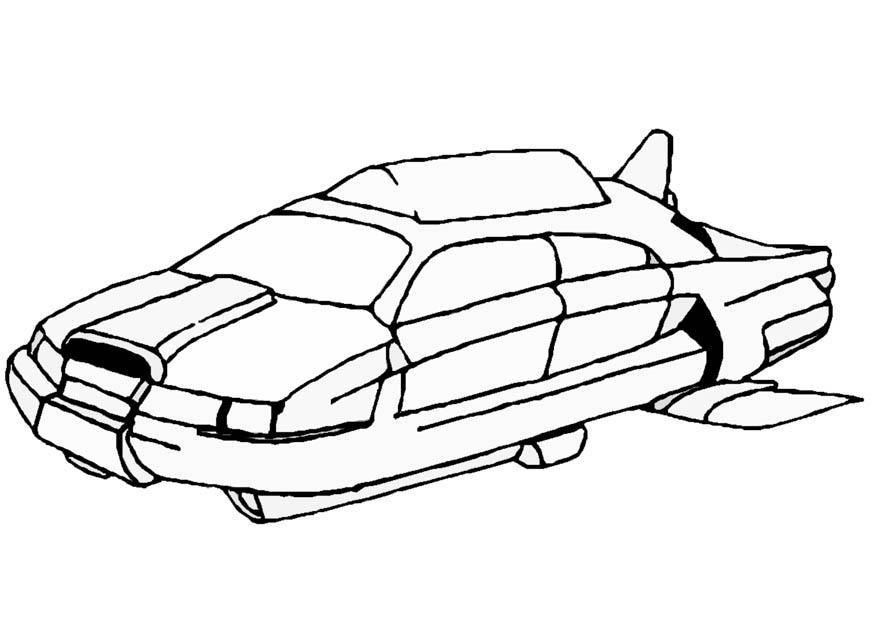 Página para colorir carro