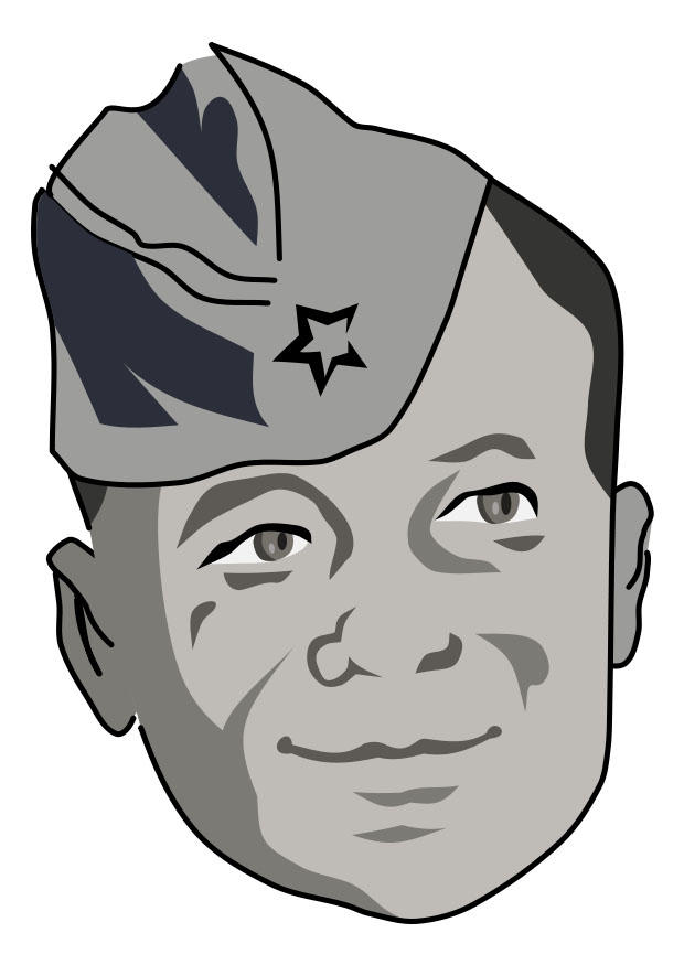 Página para colorir vasili tyorkin