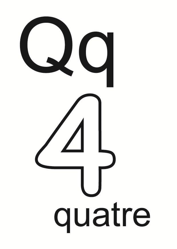 q Página para colorir q