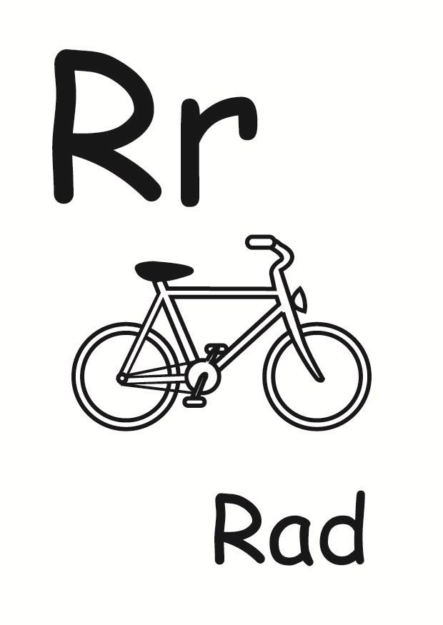 r Página para colorir r