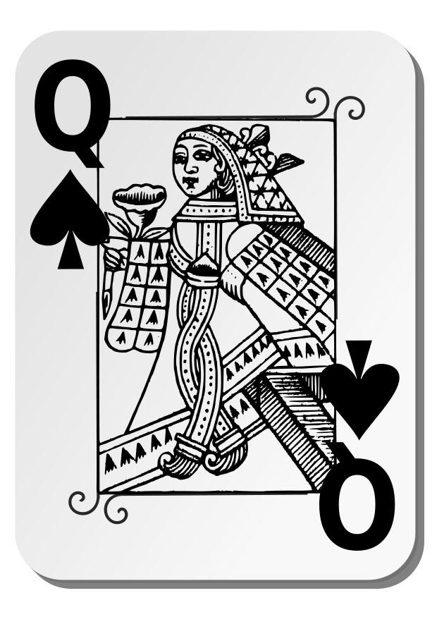 rainha de espadas Página para colorir rainha de espadas