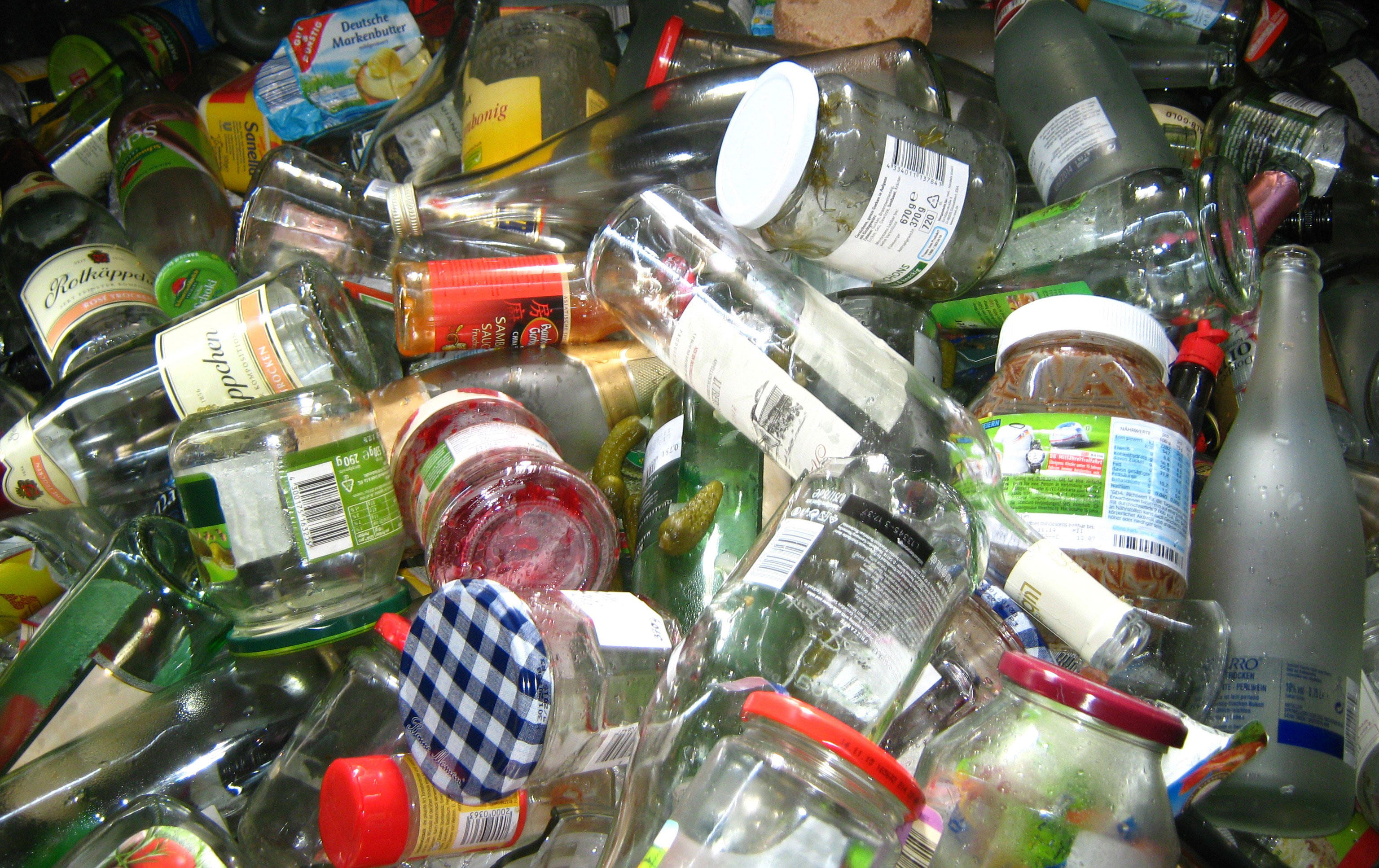 reciclar vidro Foto reciclar vidro