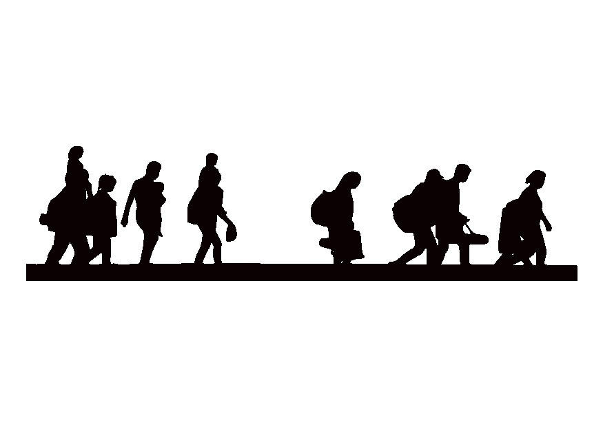 refugiados Página para colorir refugiados