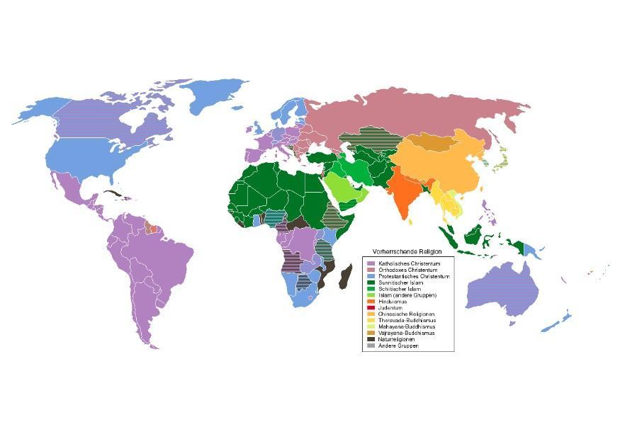 religiAµes no mundo imagem religiAµes no mundo