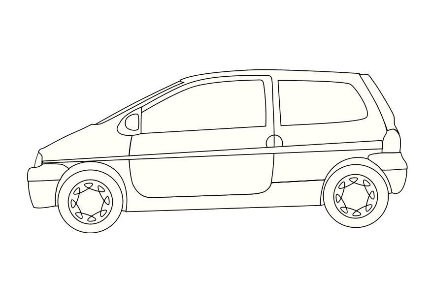 renault twingo Página para colorir renault twingo