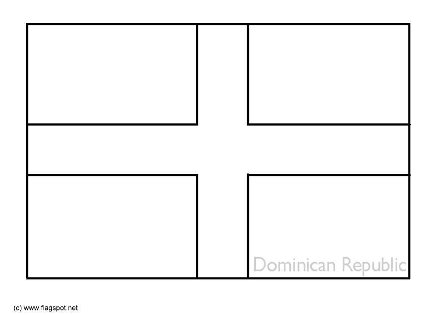 repAºblica dominicana Página para colorir repAºblica dominicana