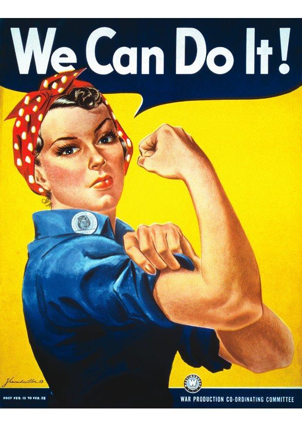 imagem rosie the riveter - nA³s podemos!