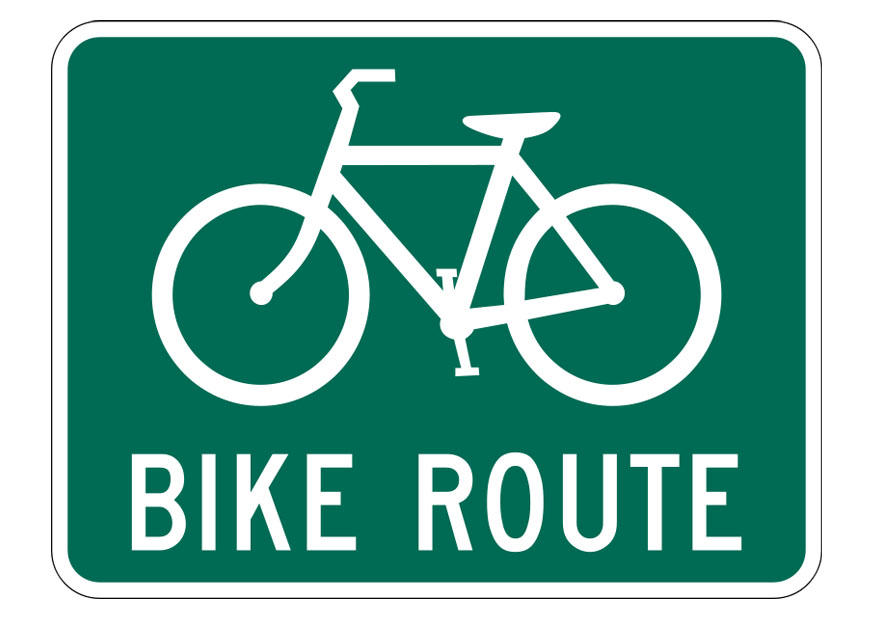 rota de bicicleta imagem rota de bicicleta