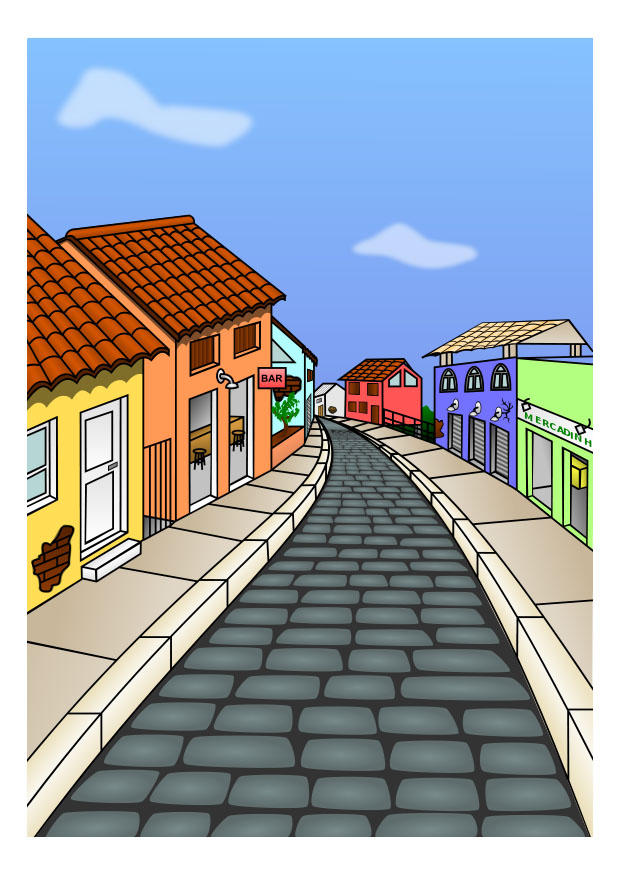 rua de vilarejo imagem rua de vilarejo