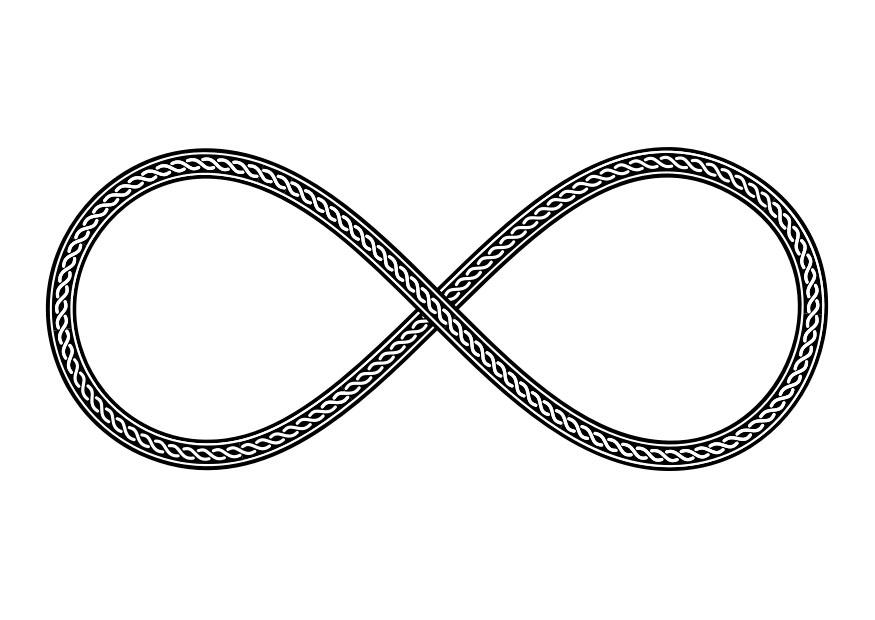 sAmbolo - infinito Página para colorir sAmbolo - infinito