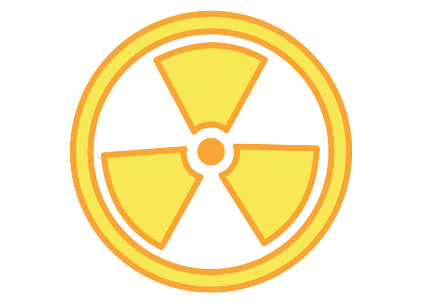 imagem sA­mbolo nuclear 