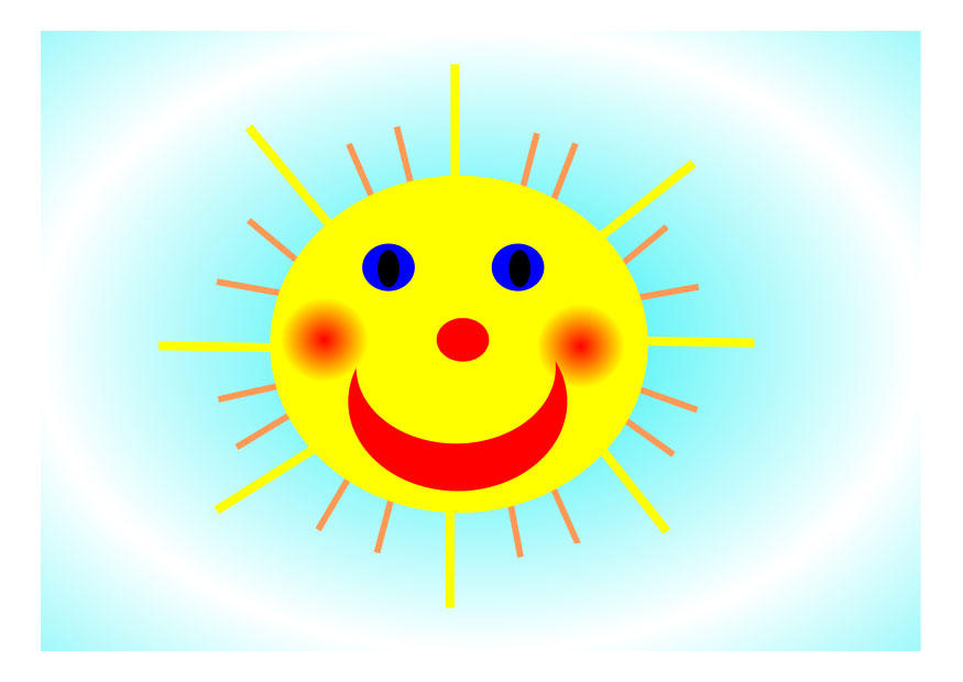 sol sorridente imagem sol sorridente