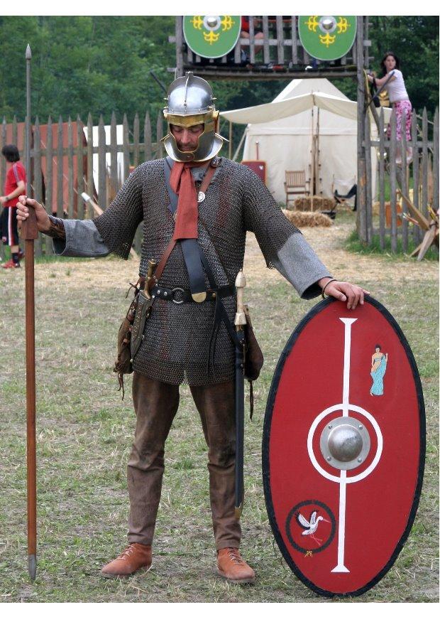 soldado romano em 175 a.c. Foto soldado romano em 175 a.c.