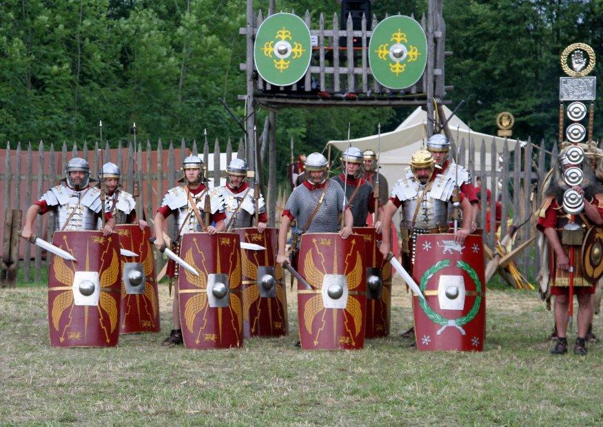 soldados romanos Foto soldados romanos
