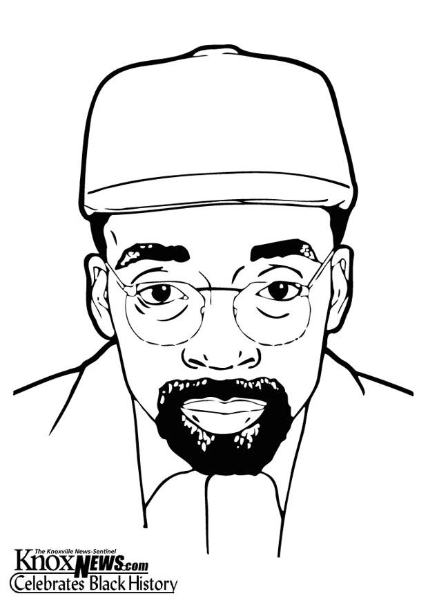spike lee Página para colorir spike lee
