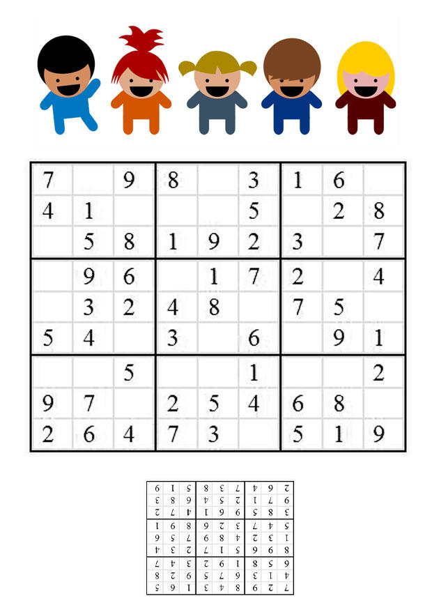 sudoku - crianA§as imagem sudoku - crianA§as