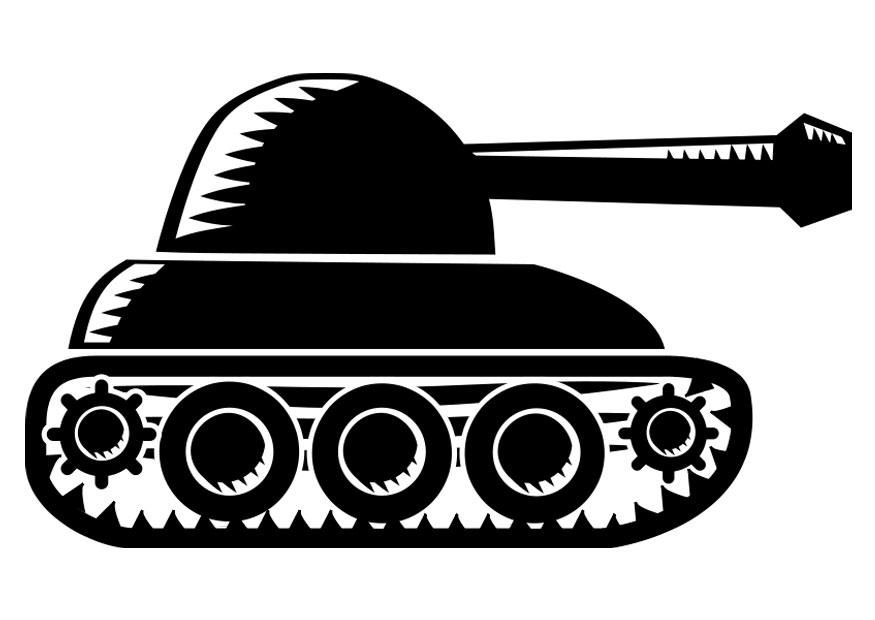 tanque Página para colorir tanque