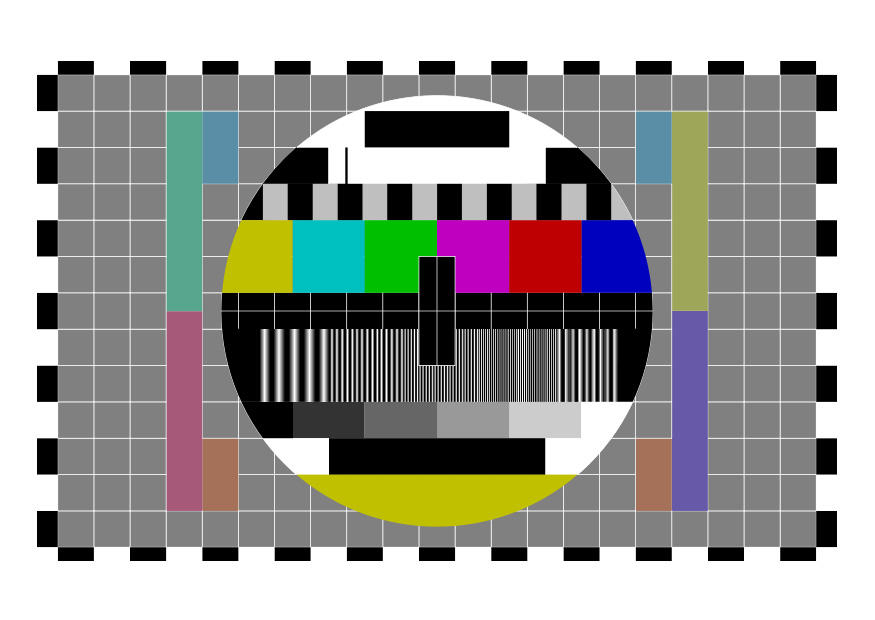 tela de teste da tv imagem tela de teste da tv