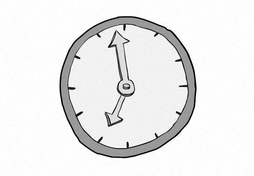 tempo Página para colorir tempo