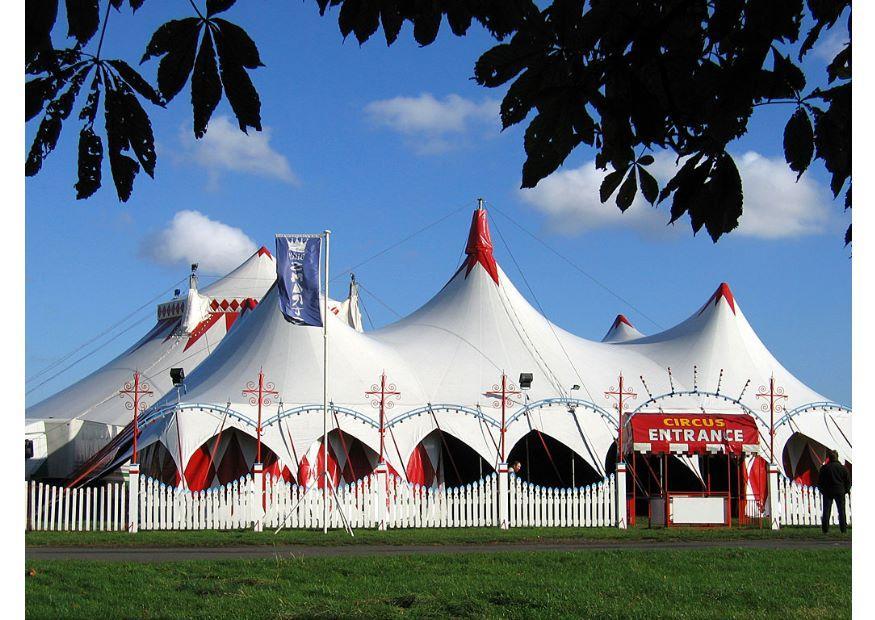 tenda de circo Foto tenda de circo
