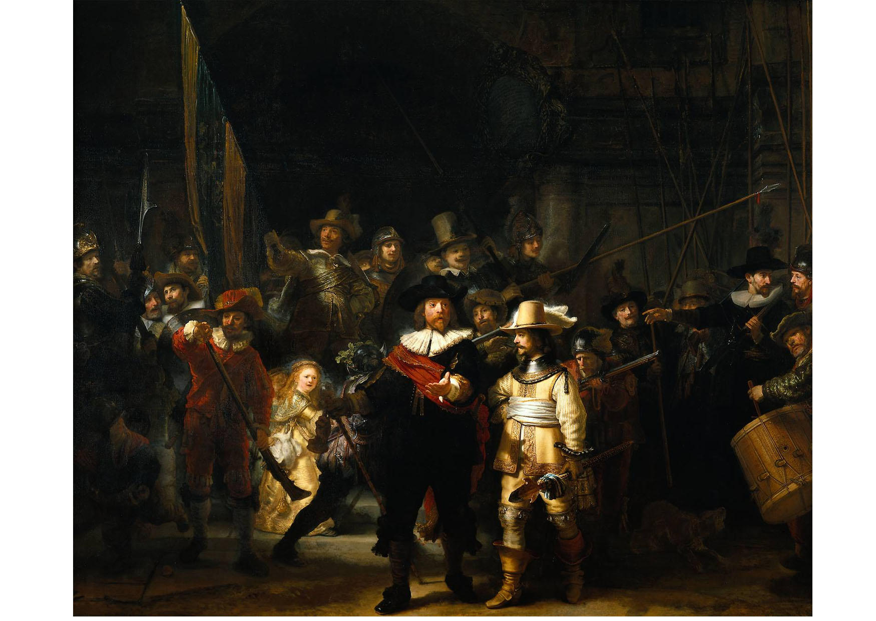 the night watch - rembrandt imagem the night watch - rembrandt