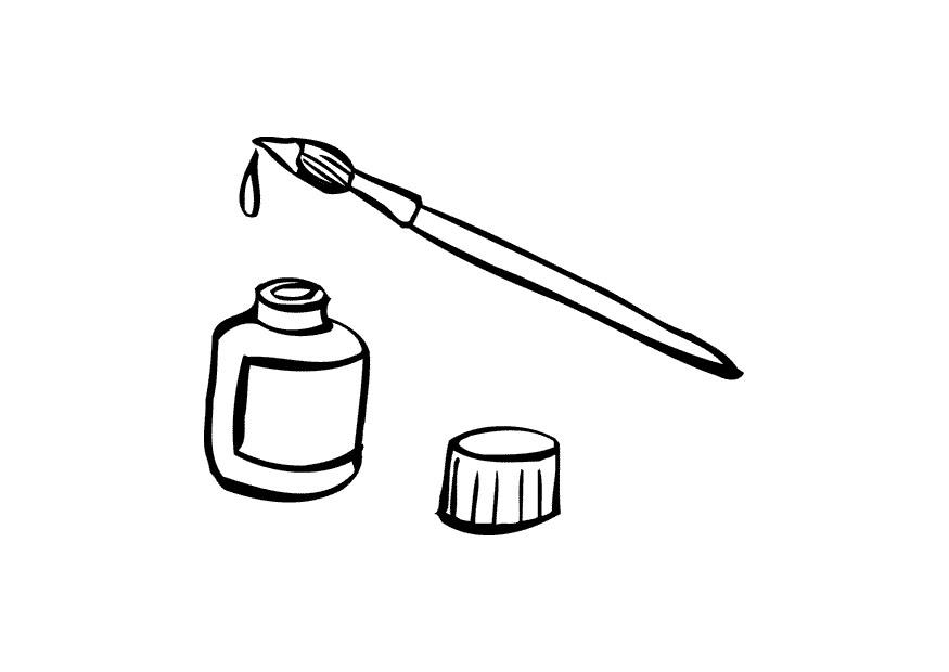 tinta Página para colorir tinta