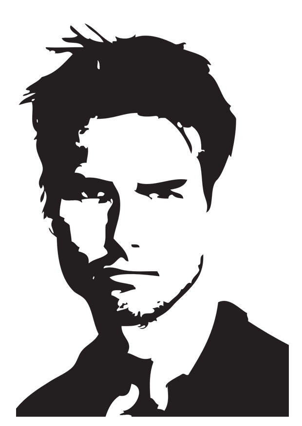 tom cruise Página para colorir tom cruise