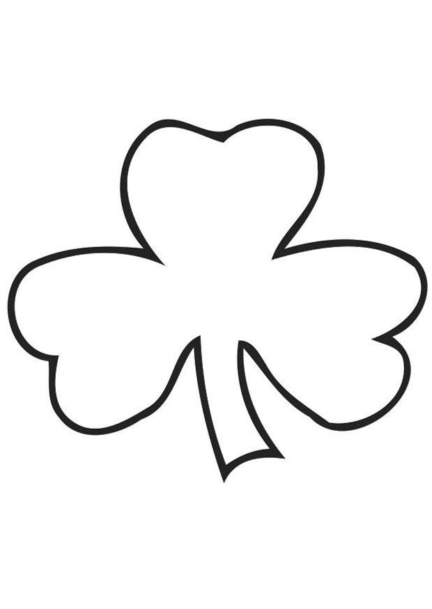 trevo da sorte - shamrock Página para colorir trevo da sorte - shamrock