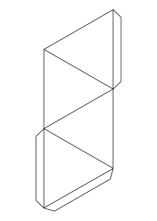 triA¢ngulo - pirA¢mide Página para colorir triA¢ngulo - pirA¢mide