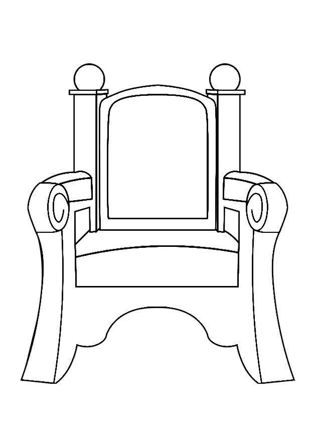trono de sA£o nicolau Página para colorir trono de sA£o nicolau