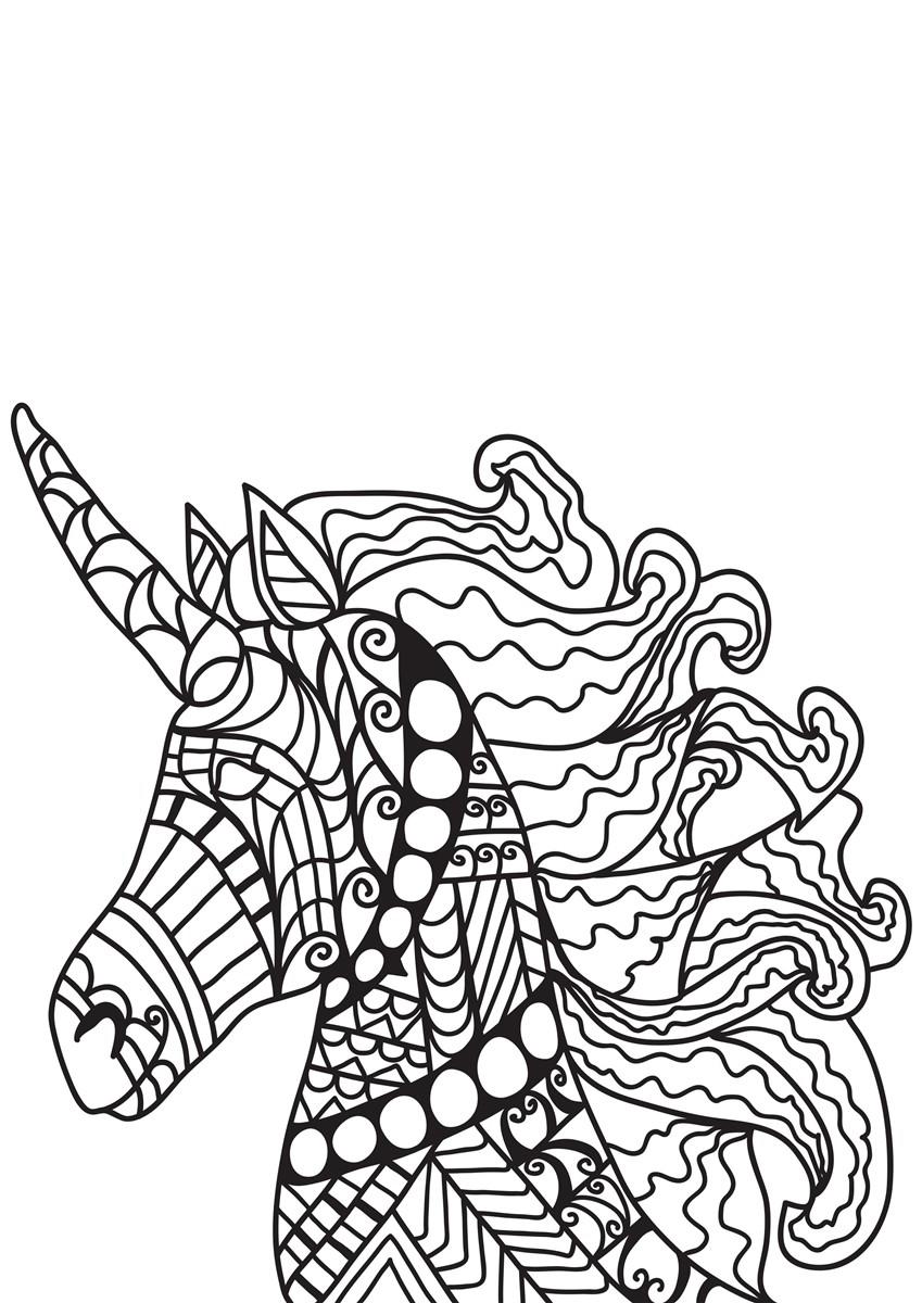 unicA³rnio Página para colorir unicA³rnio