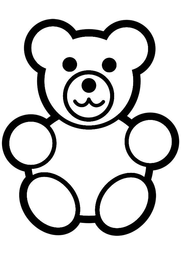 ursinho Página para colorir ursinho