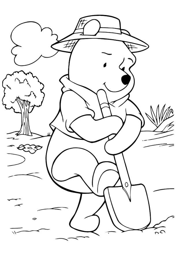 ursinho poof Página para colorir ursinho poof