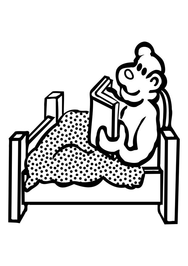 urso - descanso Página para colorir urso - descanso