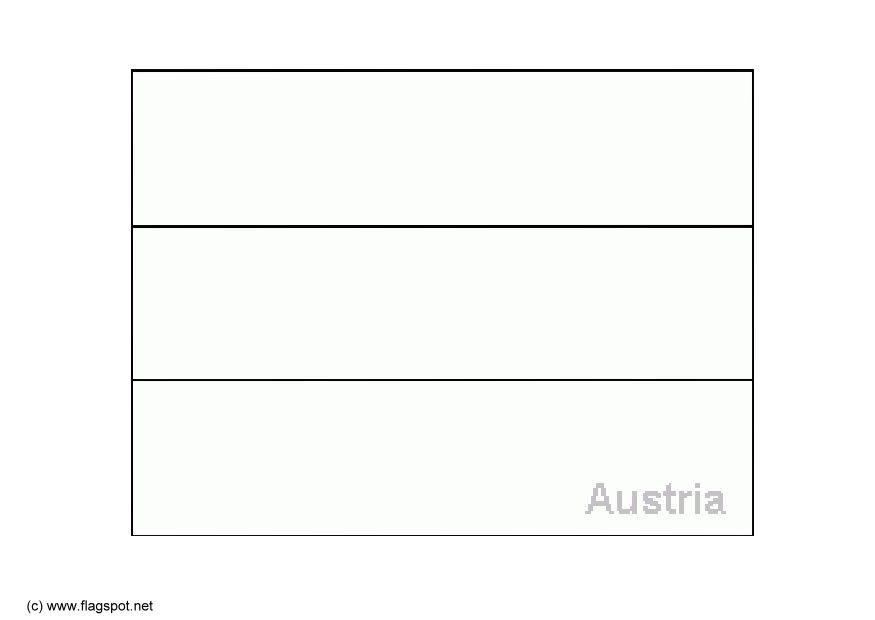 Austria Página para colorir Austria