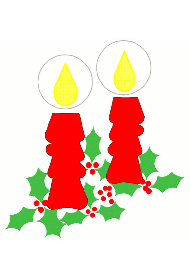 velas de natal imagem velas de natal