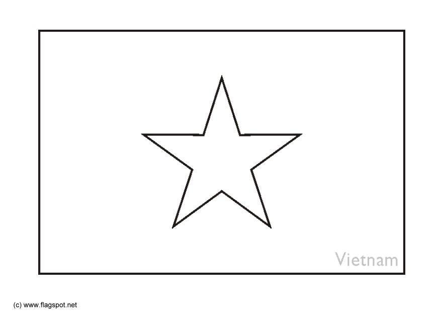 vietnam Página para colorir vietnam