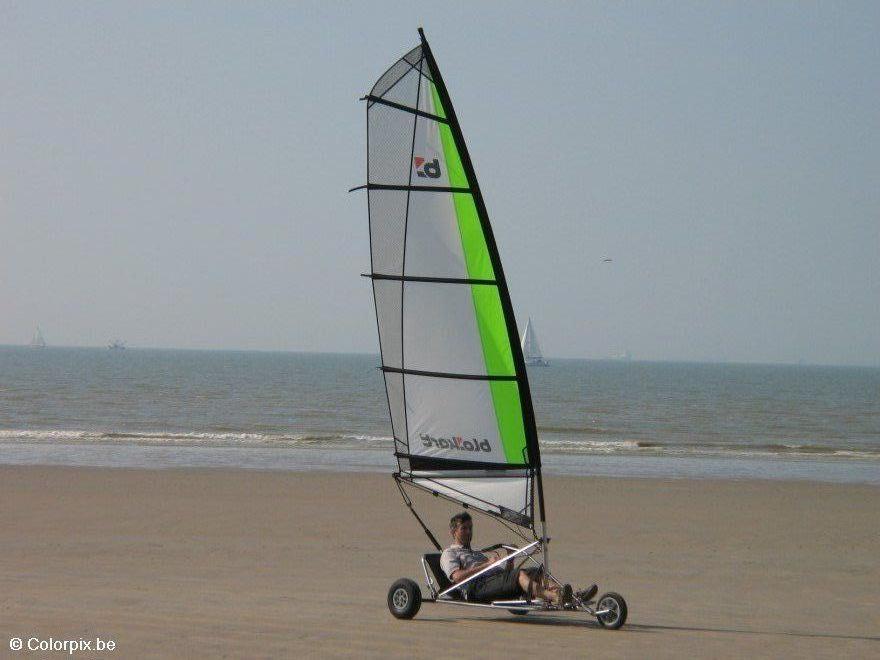 windsurf de areia Foto windsurf de areia