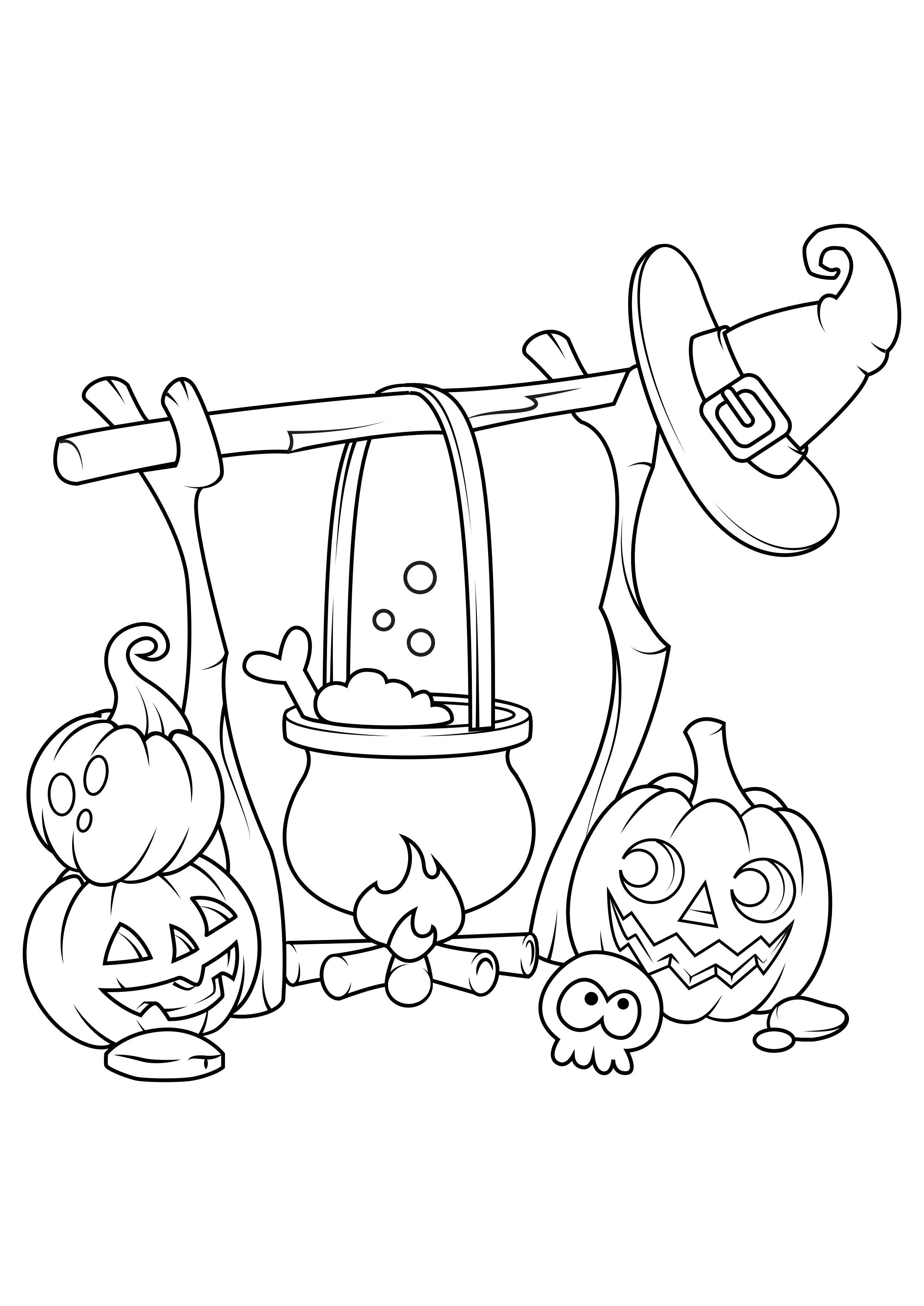 witchsoup Página para colorir witchsoup