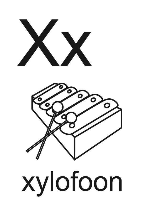 x Página para colorir x