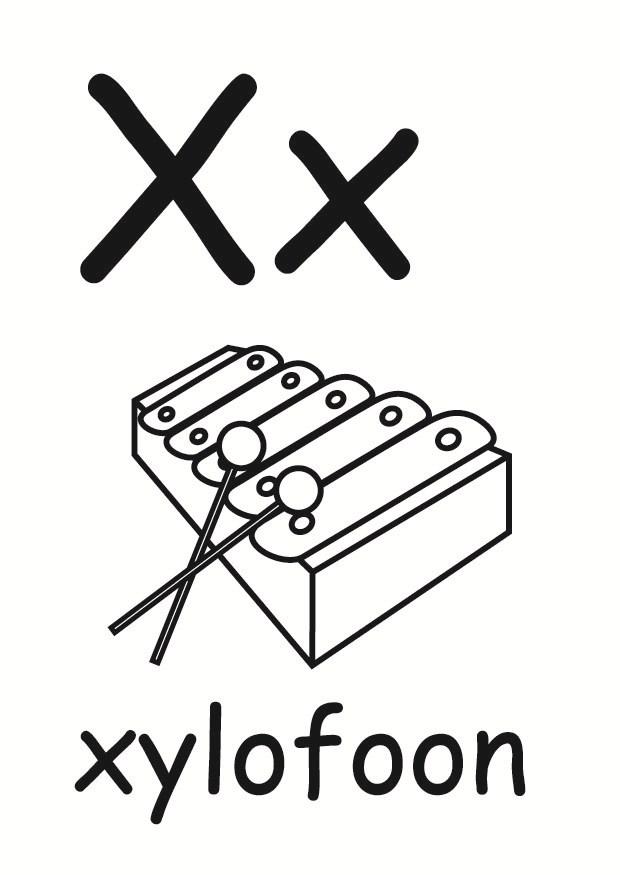 x Página para colorir x