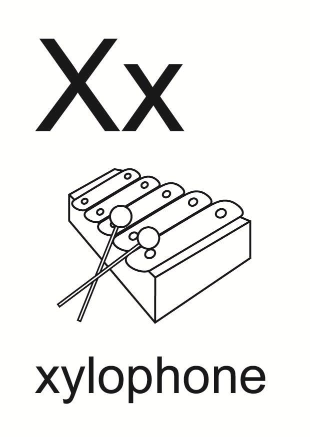 x Página para colorir x