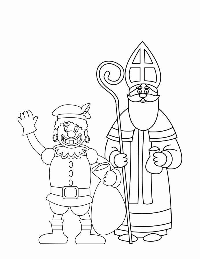 zwarte piet e sA£o nicolau (2) Página para colorir zwarte piet e sA£o nicolau (2)