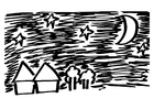 paginas-para-colorir 01a. noite