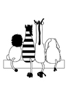 paginas-para-colorir 4 amigos