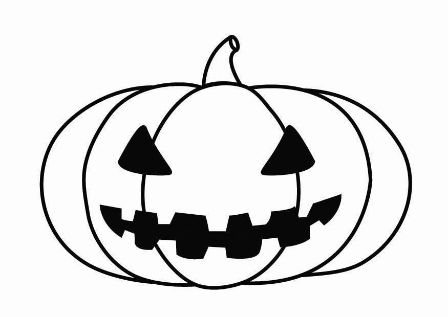 Desenho Para Colorir Bruxa de halloween - Imagens Grátis Para