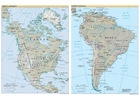 imagem américa do norte e do sul